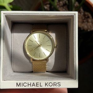Gold Michael Kors watch